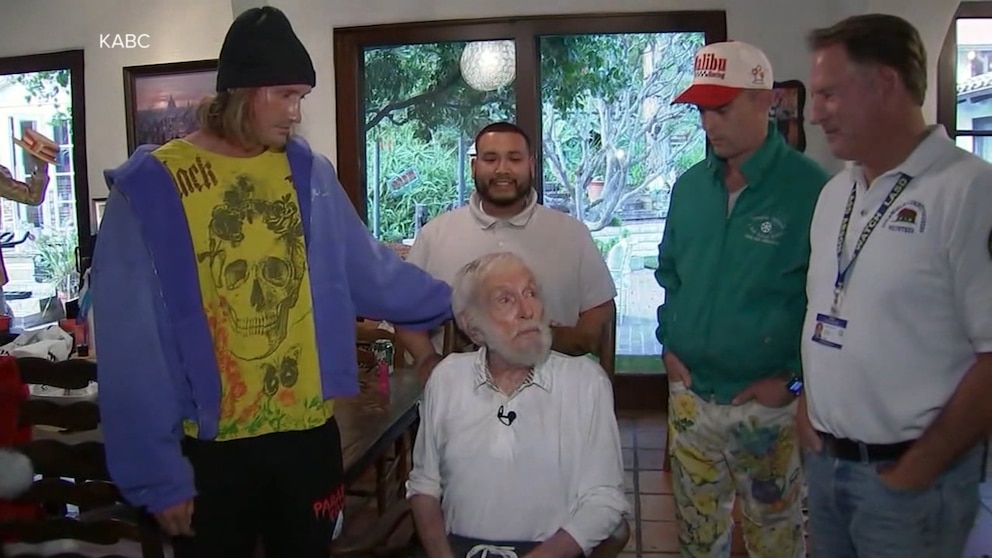 Video Legendary actor Dick Van Dyke saved by neighbors on his 99th birthday