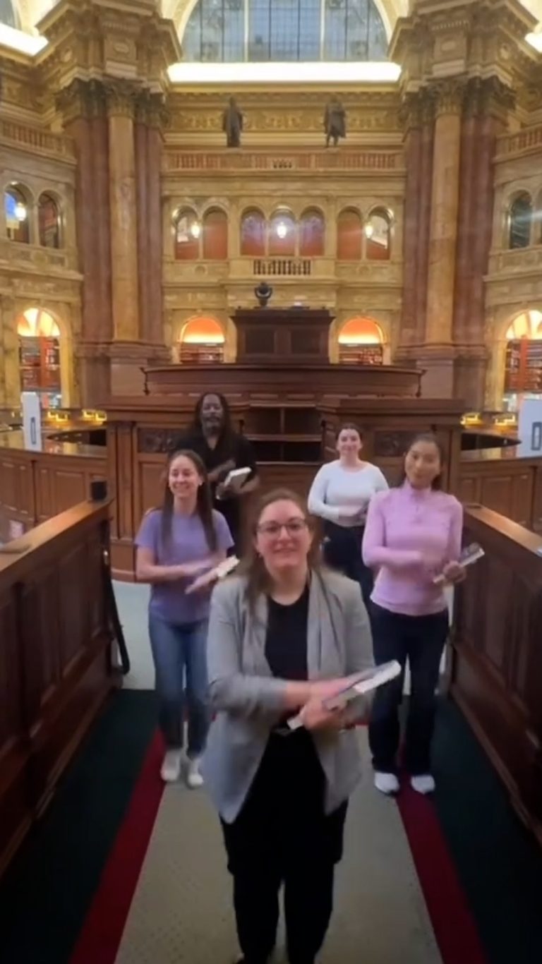 WATCH:  Library of Congress staff perform viral 'Wicked' dance