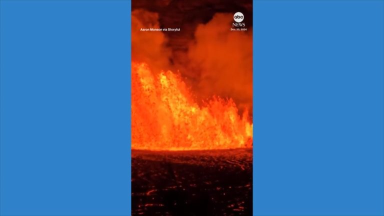 WATCH:  Kilauea volcano erupts on Hawaii’s Big Island