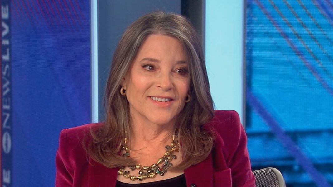 Marianne Williamson launches bid for DNC chair