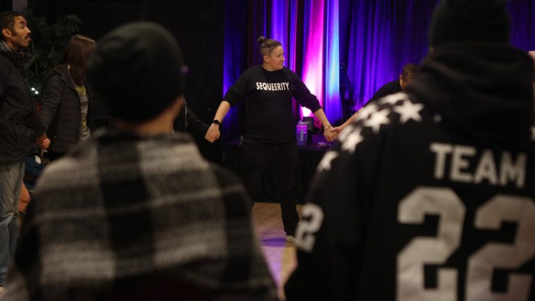 Trump’s reelection victory pushes some LGTBQ Minneapolis residents to safety training : NPR