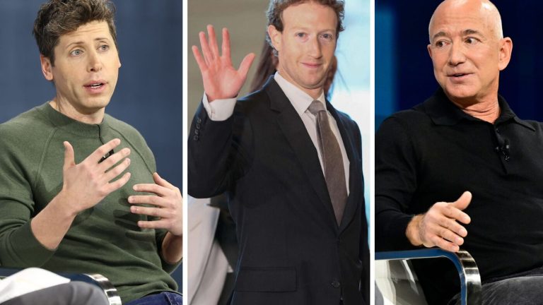Bezos, Zuckerberg and Altman donate to Trump’s inauguration fund : NPR