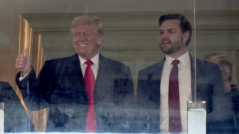 ABC agrees to give $15 million to Trump’s presidential library to settle lawsuit : NPR