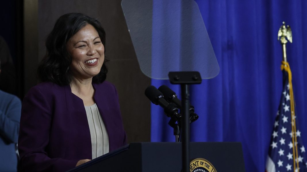 Why Democrats want Julie Su confirmed as Labor Secretary — even now : NPR