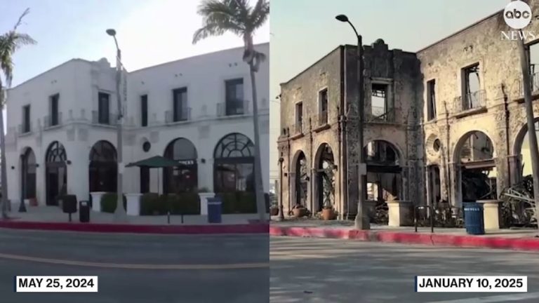 Video Before and after: Walking tour of Pacific Palisades illustrates wildfire destruction
