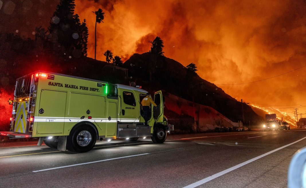 Celebrities showcase wildfire damage in LA, thank firefighters and first responders
