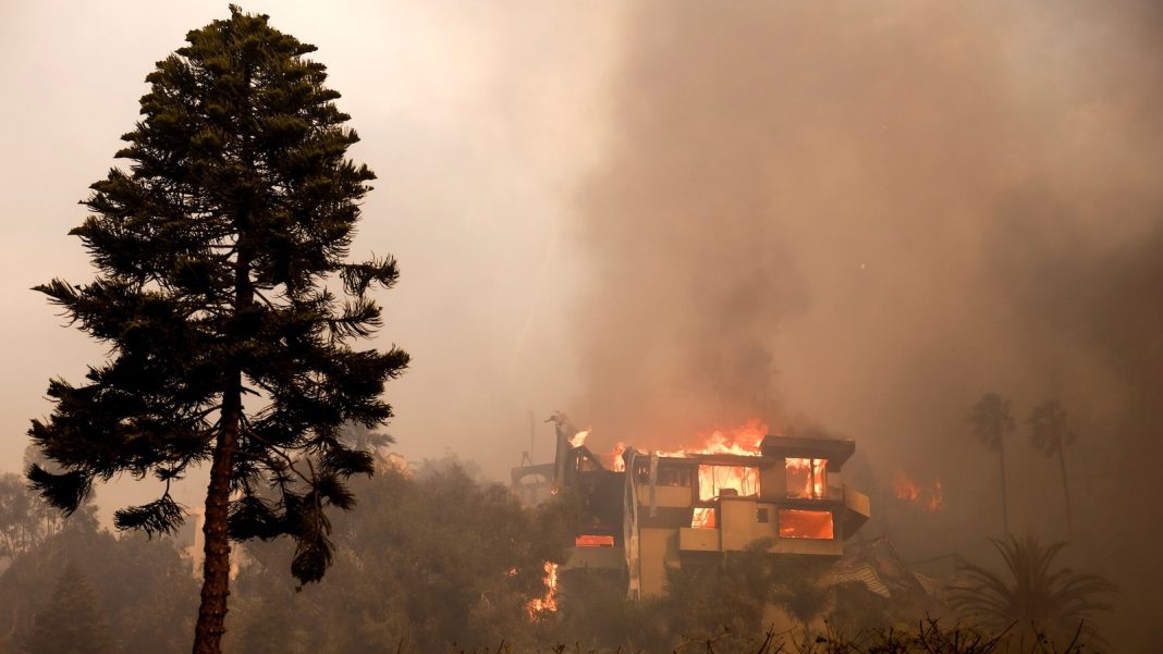 How hydroclimate whiplash contributed to the severity of California wildfires