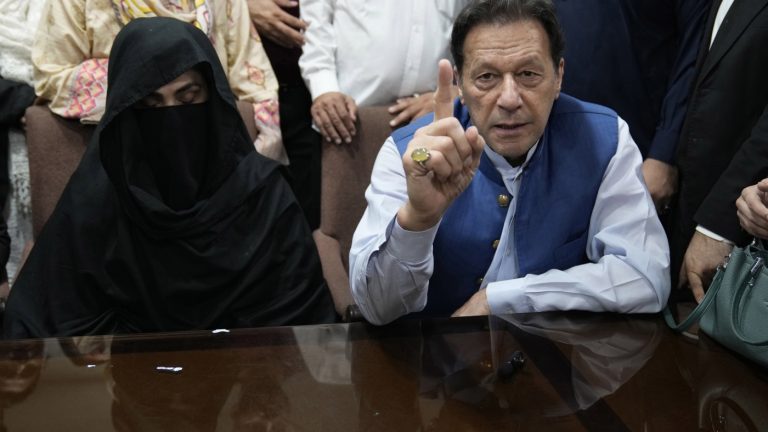 Pakistani court sentences Imran Khan to 14 years in prison : NPR