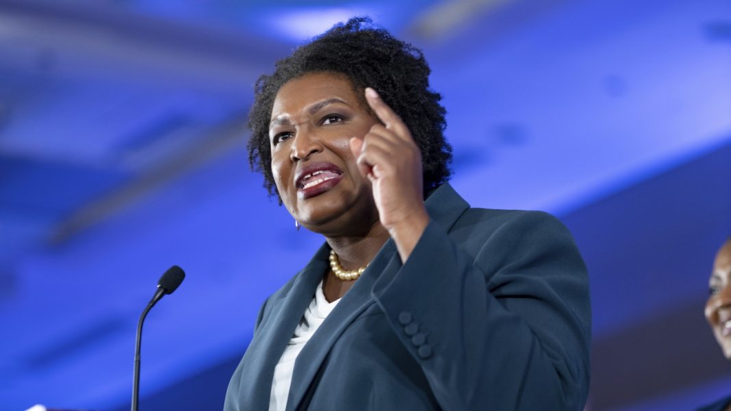 Pro-Stacey Abrams groups fined for breaking Georgia campaign finance law : NPR