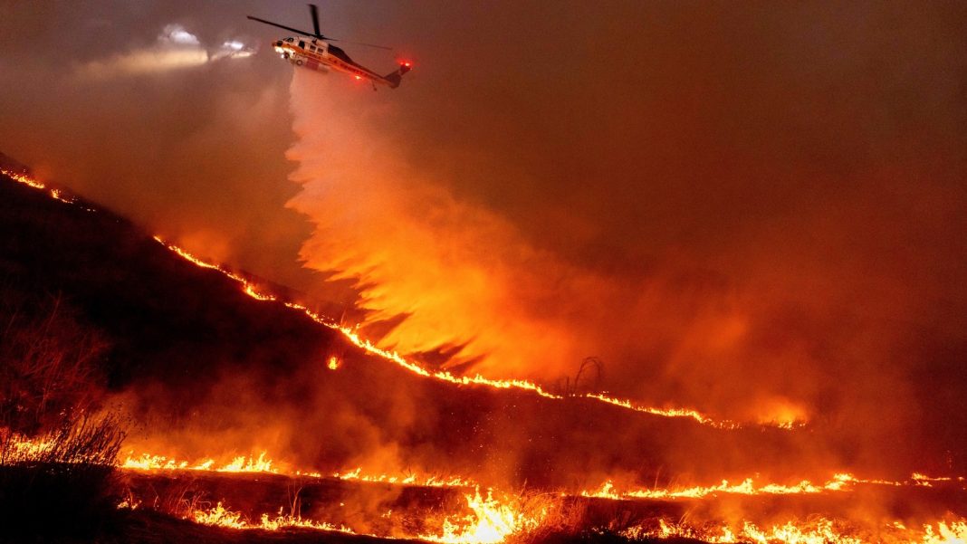 As Los Angeles burns, Hollywood’s Oscar season turns into a pledge drive