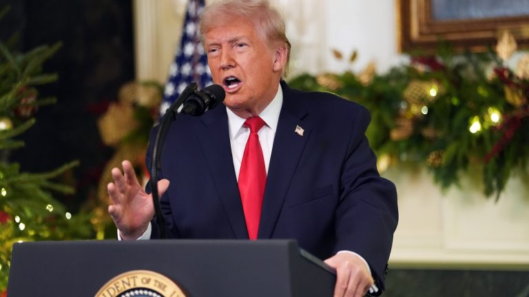Fact-checking Trump’s presidential address claim he’s brought gas, grocery prices down