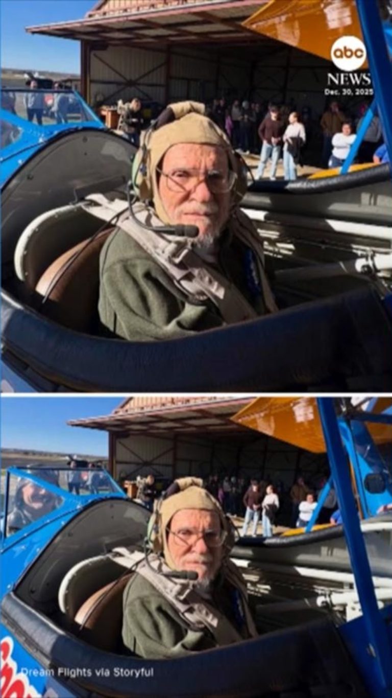 WATCH:  WWII veteran celebrates 101st birthday by riding in plane he flew during war