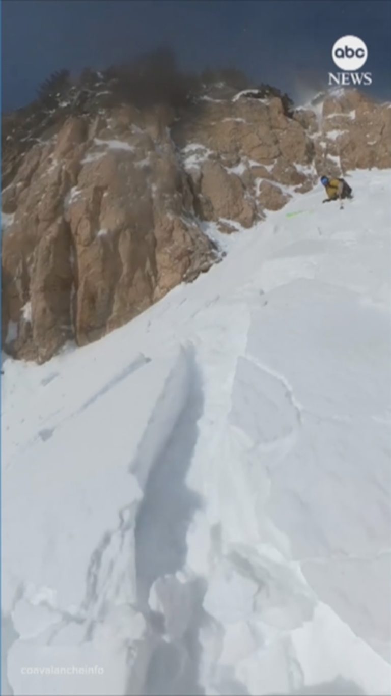 WATCH:  Snowboarders carried away by avalanche in Rocky Mountain National Park