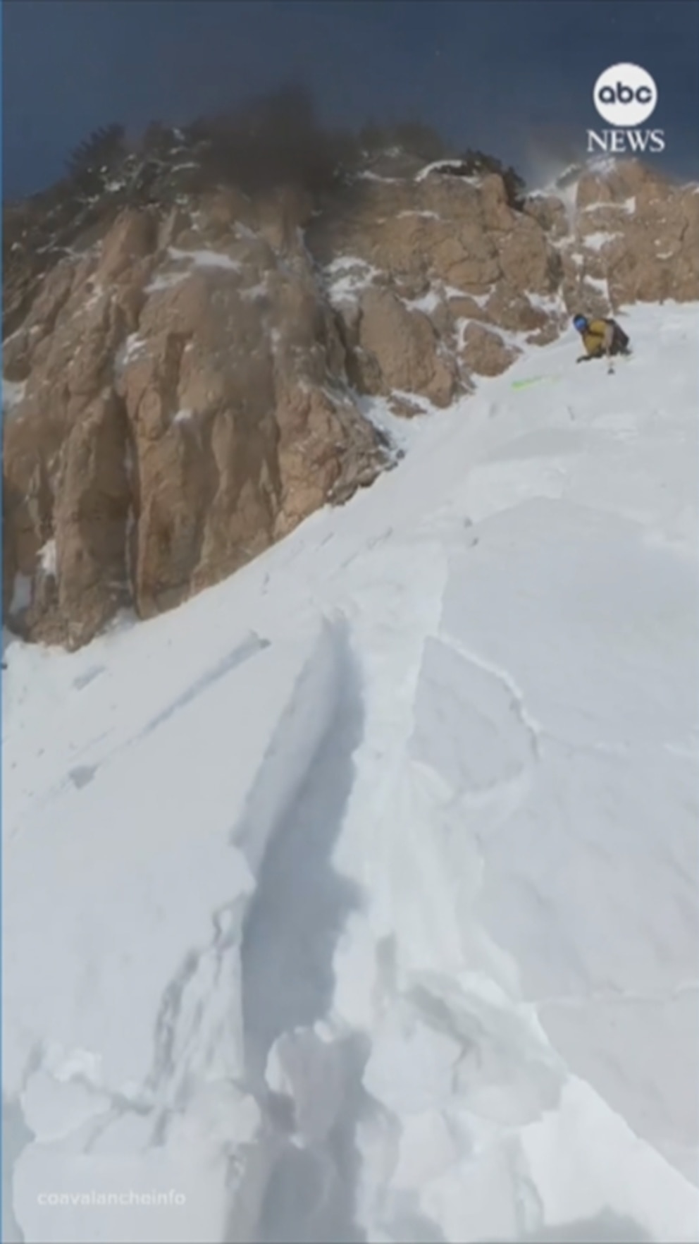 WATCH: Snowboarders carried away by avalanche in Rocky Mountain National Park