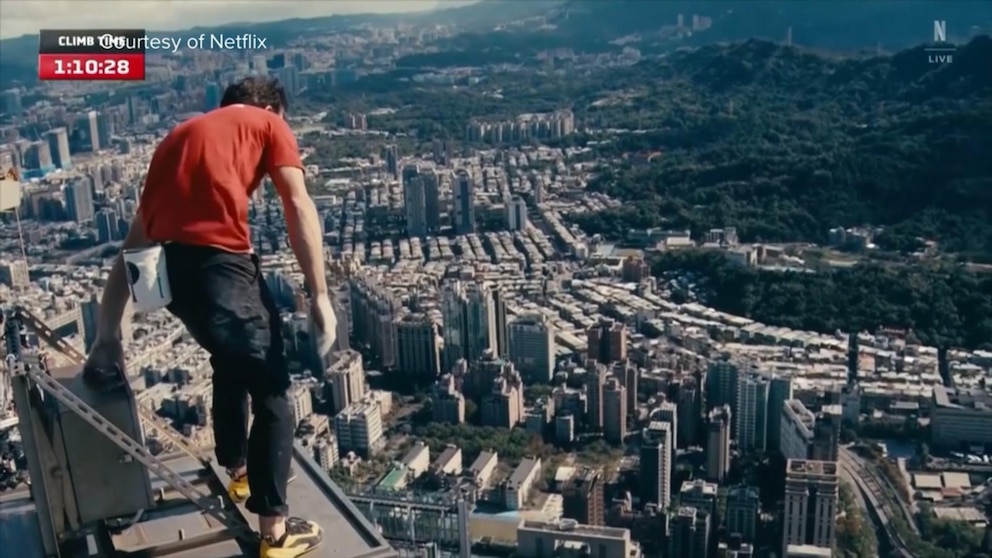 WATCH: American climber reaches new heights