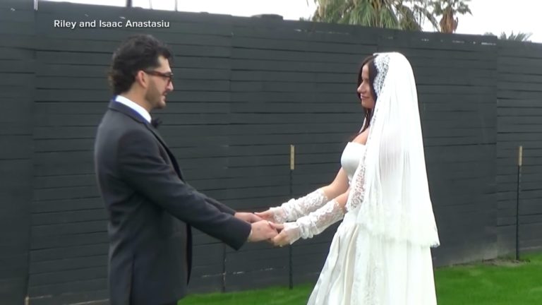 WATCH:  Couple loses more than 90 pounds together before wedding day