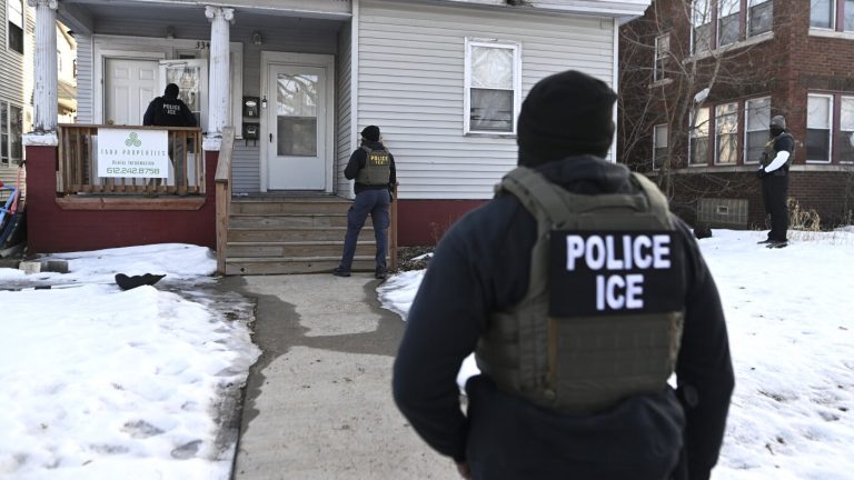 Some Biden-to-Trump voters say ICE is going ‘too far’ : NPR