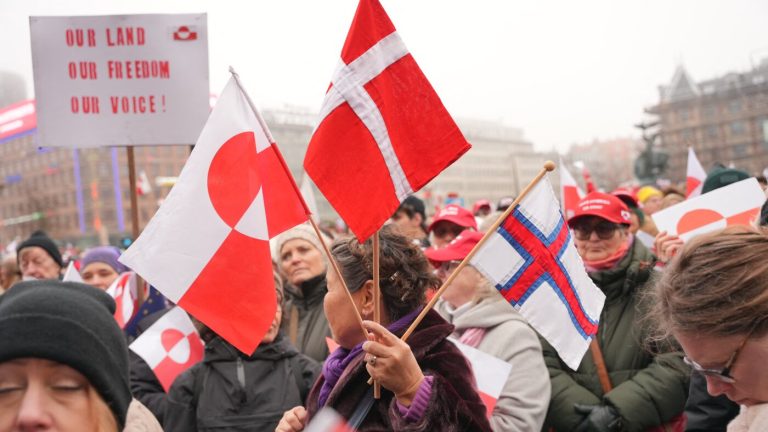 Thousands protest in Denmark against Trump’s comments on acquiring Greenland : NPR