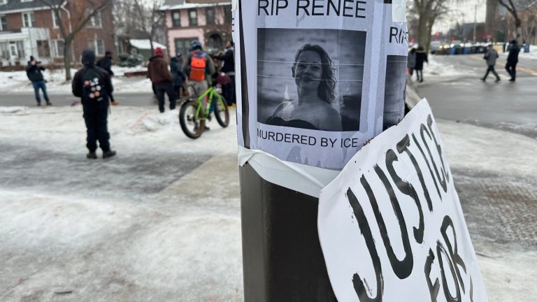 Minnesota and federal officials are no longer cooperating on ICE shooting investigation : NPR