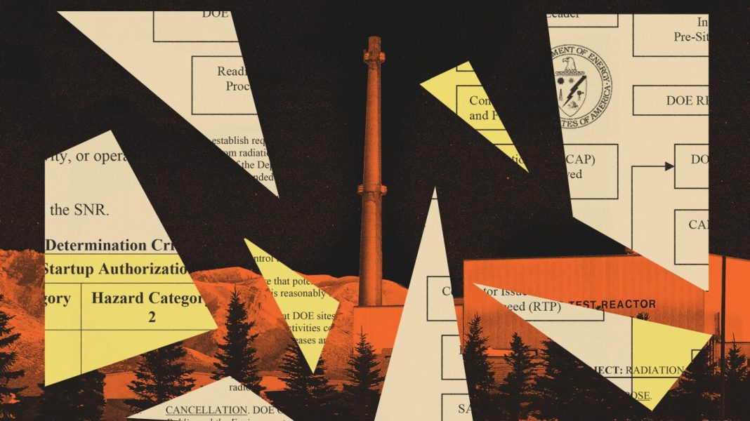 Trump administration secretly loosens nuclear safety rules : NPR