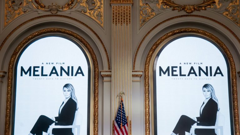 Big budget Melania Trump documentary premieres with splashy rollout : NPR