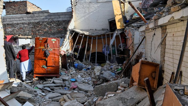 Bride and groom among 8 killed in gas cylinder blast at wedding in Pakistan