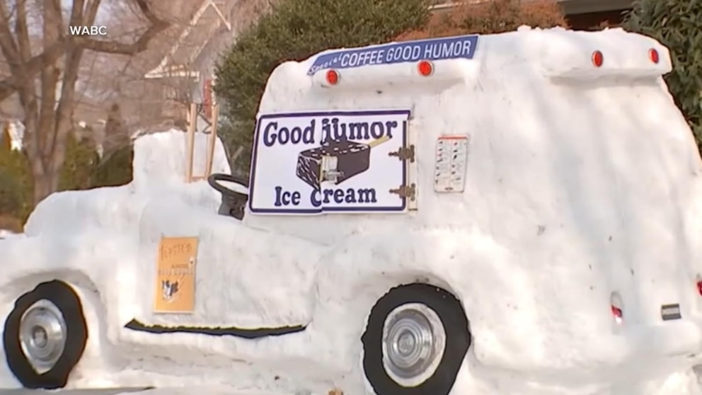 WATCH: Man makes a literal 'ice' cream truck