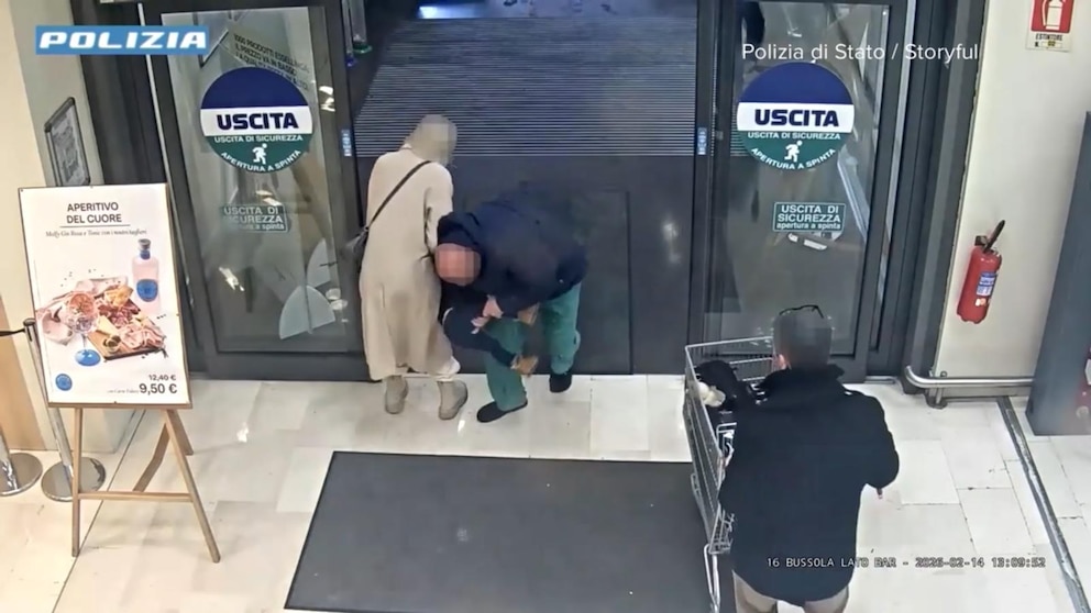 WATCH: Man seen ripping toddler away from mother in Italian supermarket
