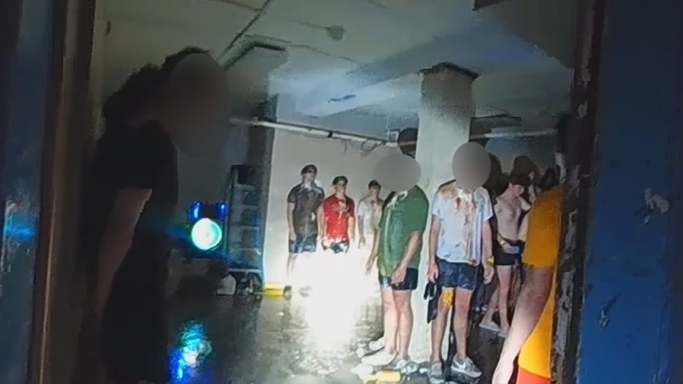Video New bodycam video shows alleged hazing incident at University of Iowa fraternity