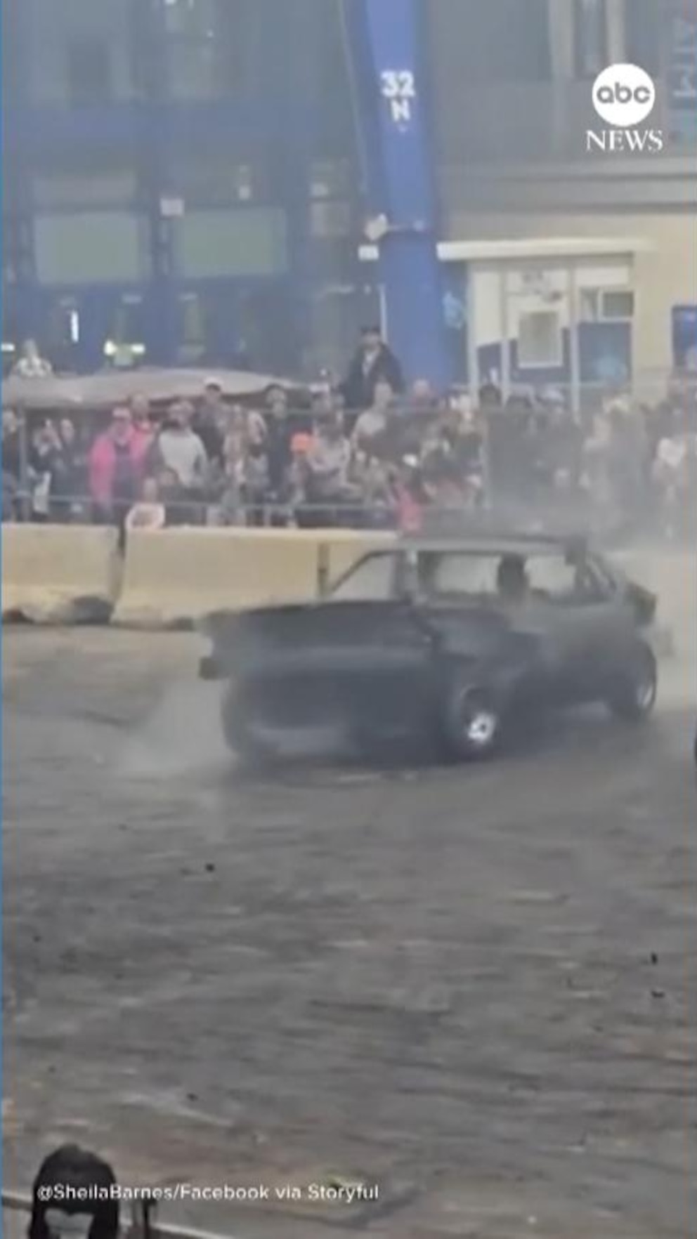 WATCH: Demolition derby car crashes into crowd in Oklahoma