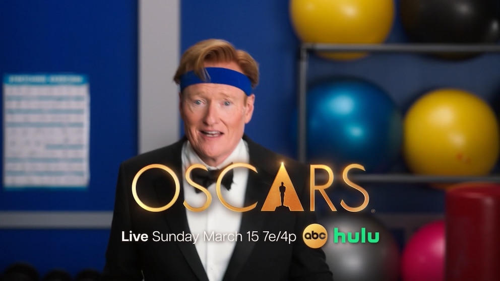 WATCH: Conan O'Brien gears up for the Oscars