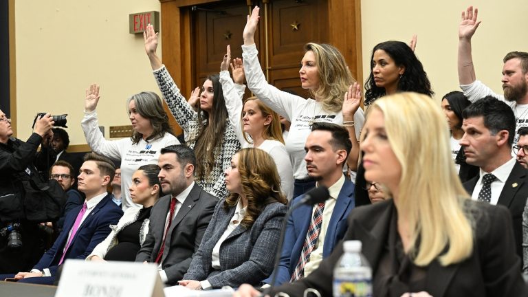 Combative Bondi grilled over Epstein files, targeting of Trump’s political foes