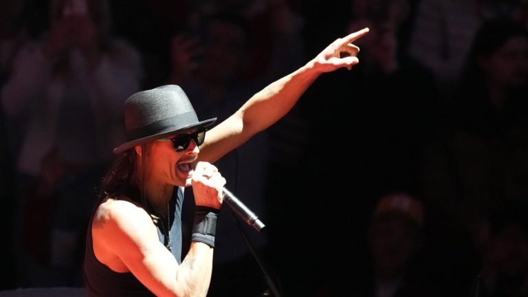 Here’s what happened at Kid Rock’s alternative halftime show : NPR