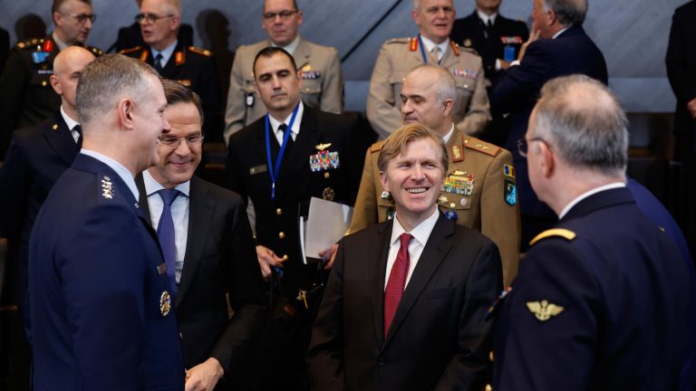U.S. allies at NATO focus on Europe as the Trump administration steps back