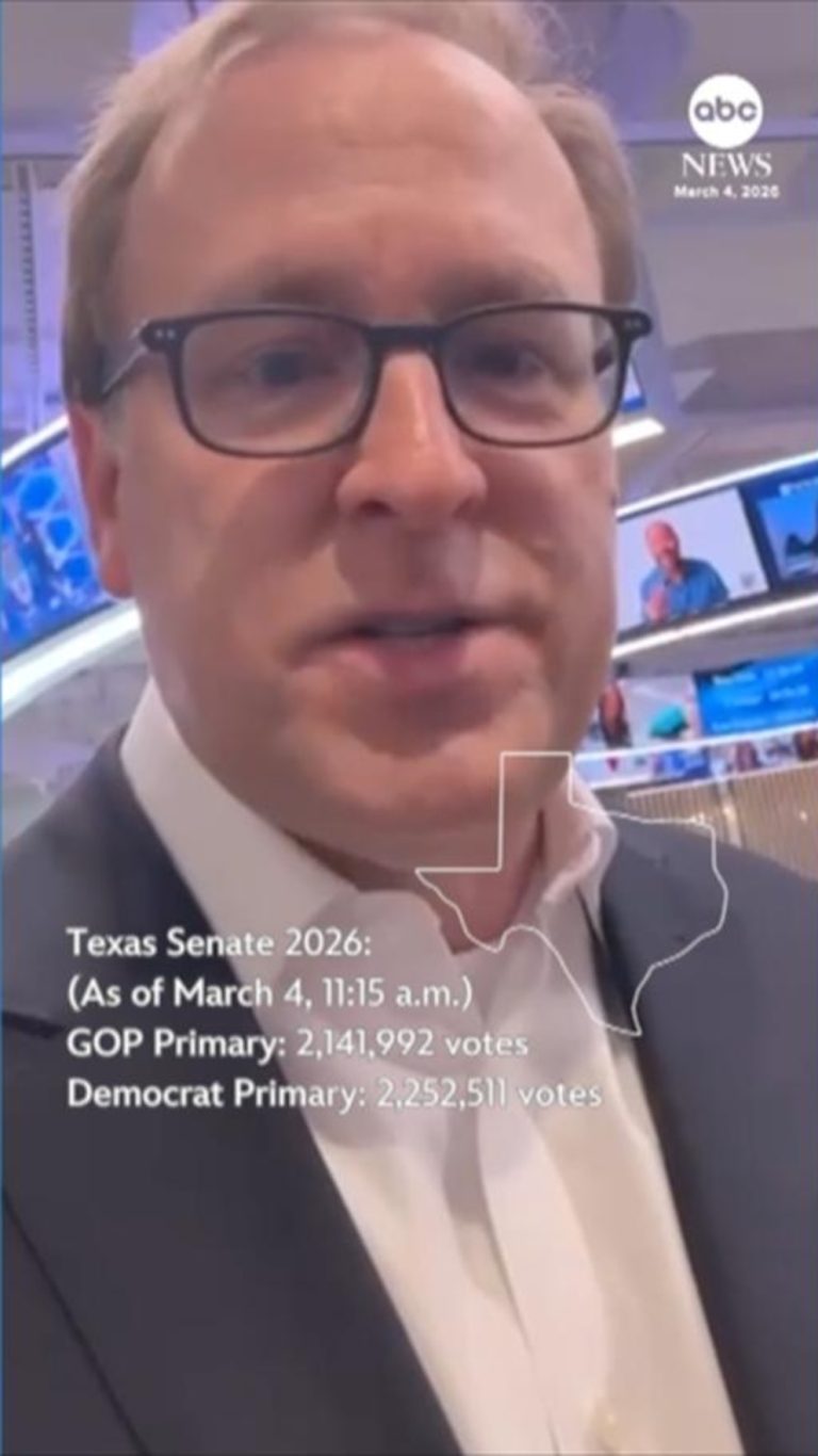 WATCH:  Democratic voter surge may be biggest takeaway from first primaries of 2026