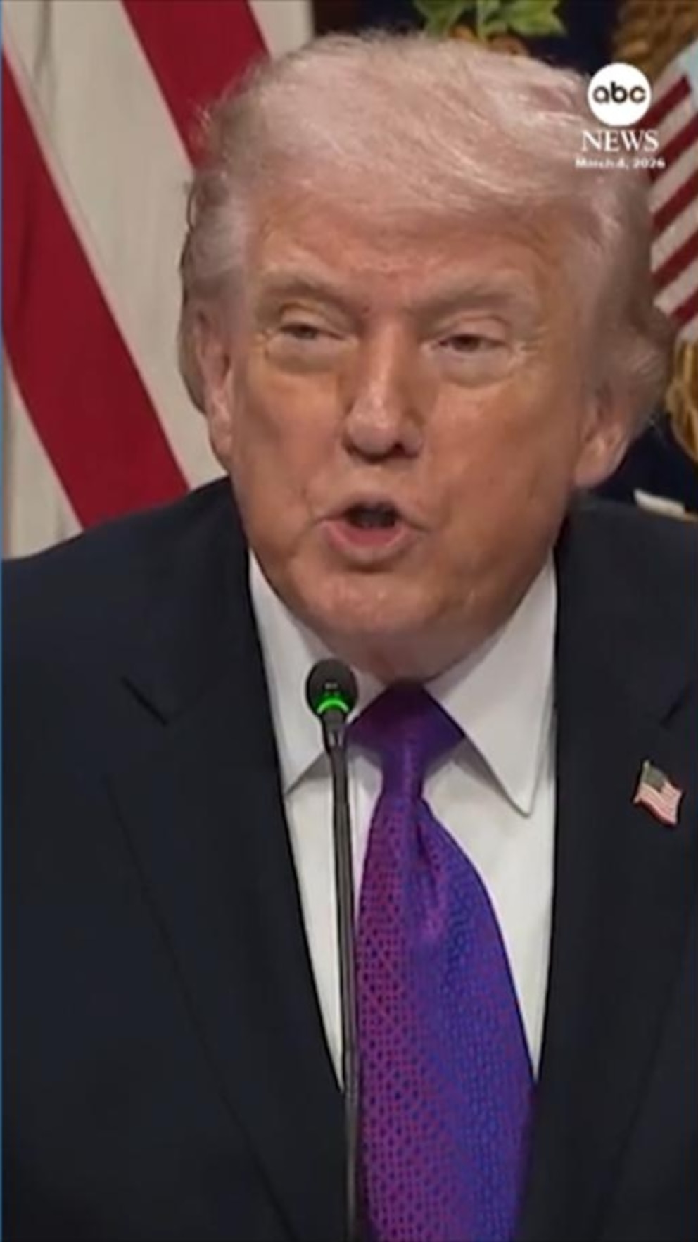 WATCH: Trump on Iran says U.S. 'doing very well on the war front'