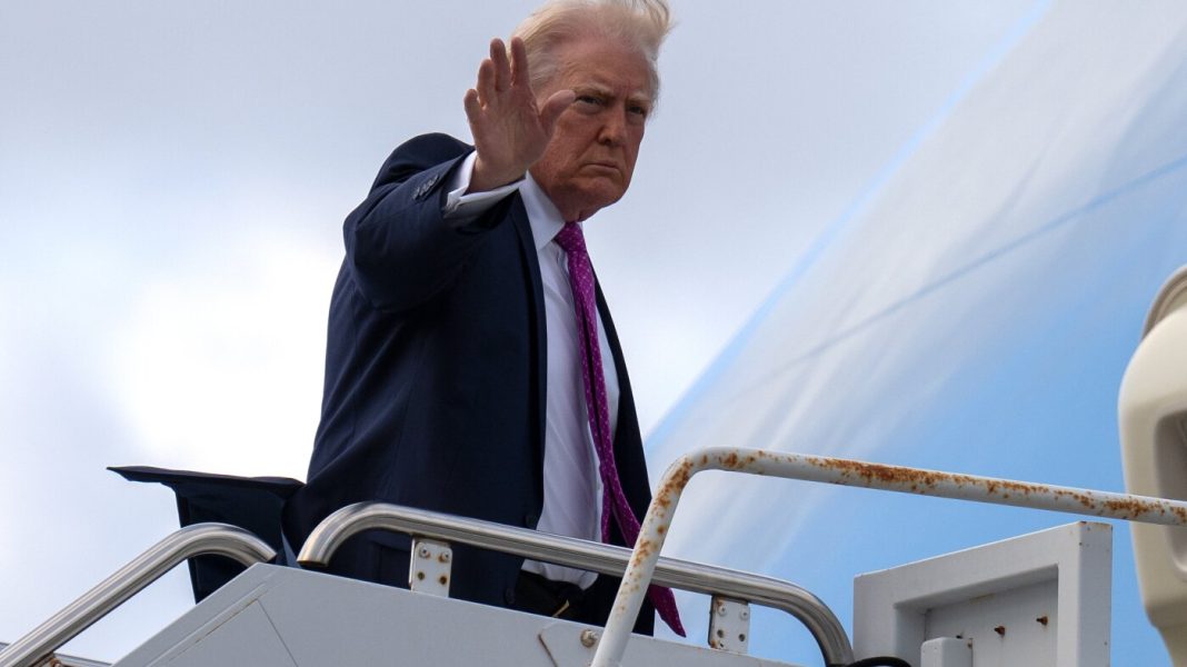 Airport cleared to be renamed for Trump : NPR