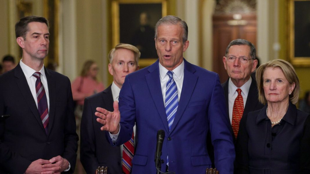 Senate votes to fund much of DHS, minus immigration eno : NPR