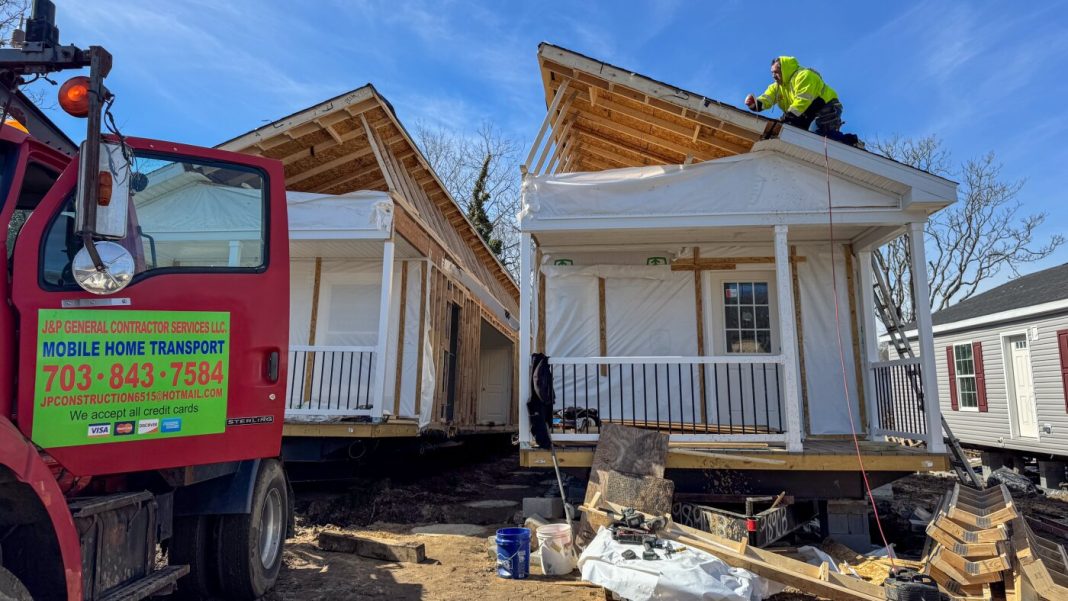 Manufactured housing expands to cities seeking affordability : NPR