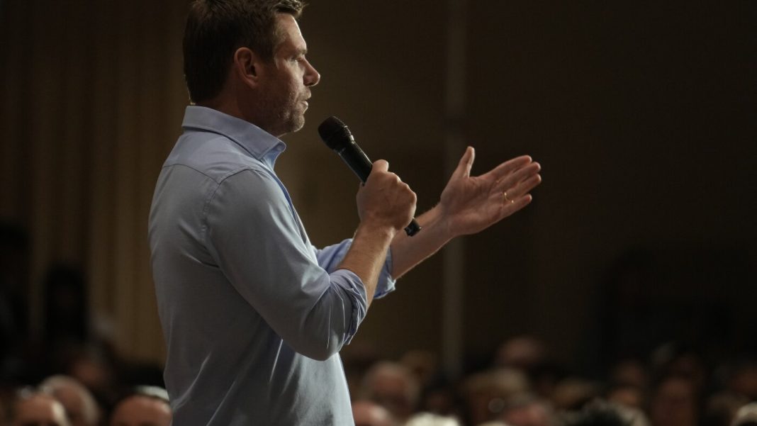 Fighting assault allegations, Rep. Swalwell suspends his bid for California governor : NPR