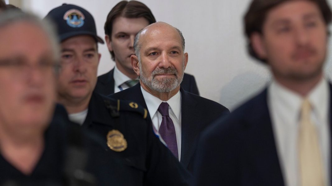Commerce Secretary Lutnick answers to Congress over Epstein ties : NPR