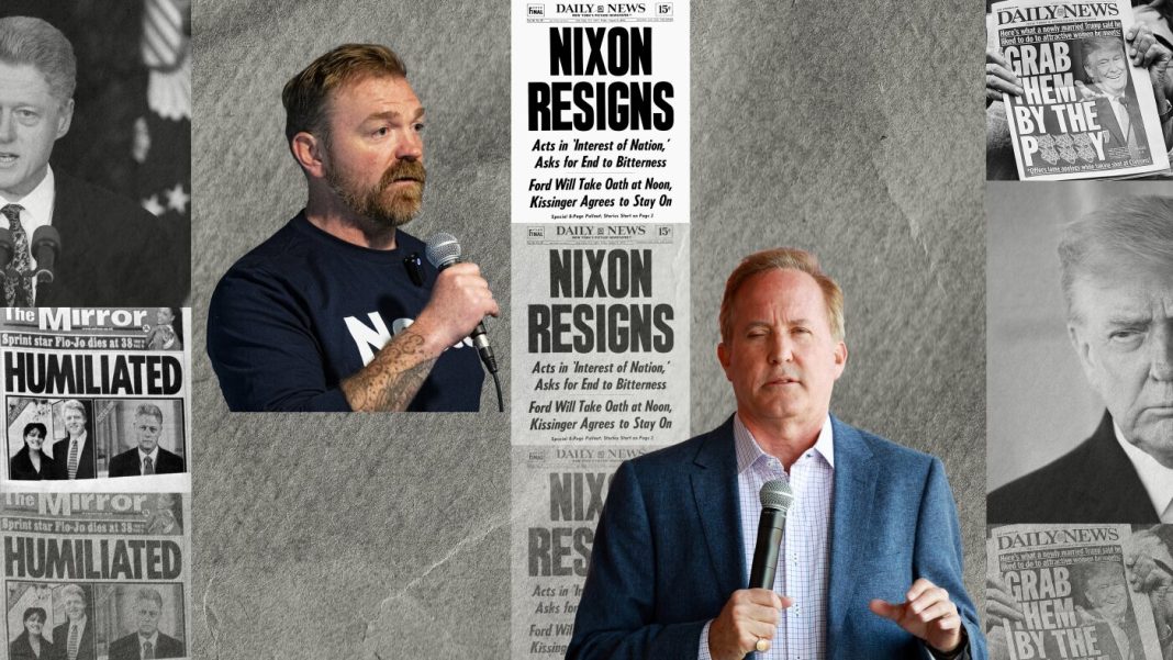 Political scandals once ended careers. Are they as powerful as they once were? : NPR