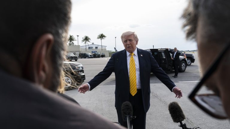 Florida’s PBI renamed President Donald J. Trump International Airport : NPR